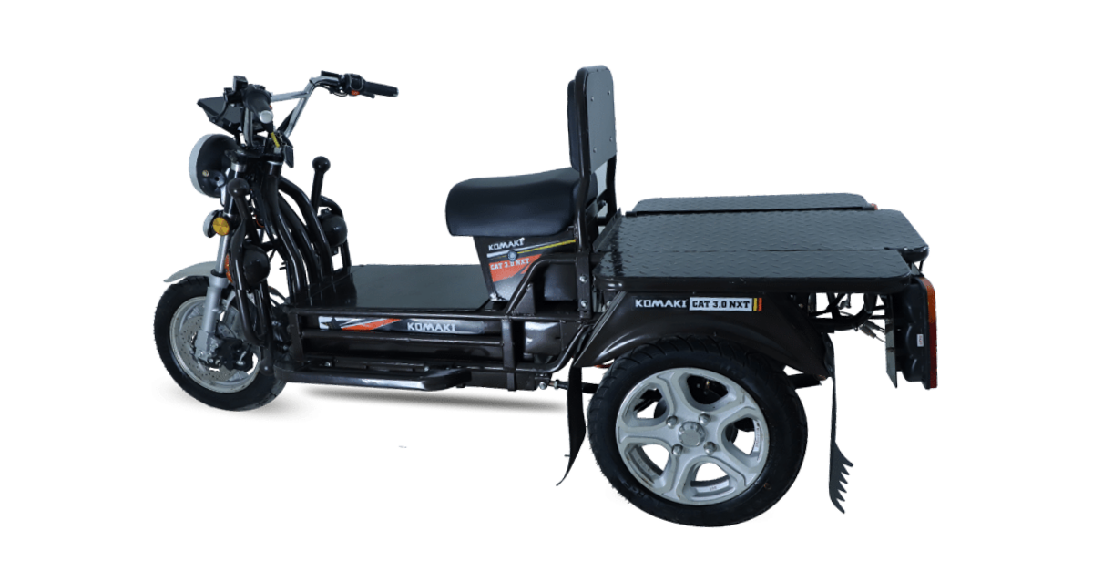Komaki XGT CAT 3.0 Heavy Duty Electric Bike for Delivery