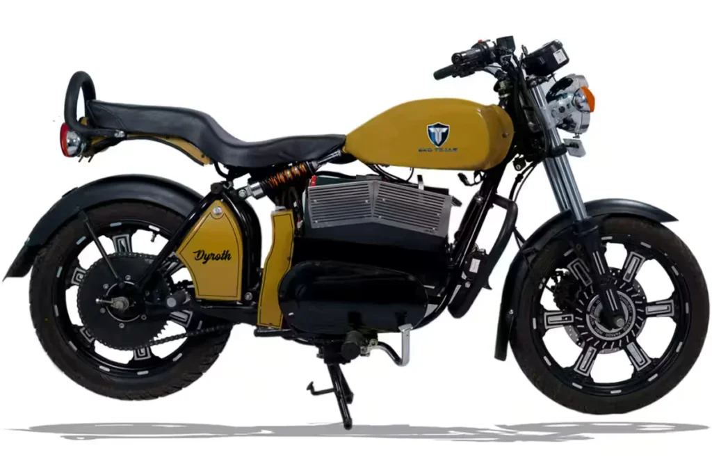 Eko Tejas E-Dyroth Electric Bike - Chopper Style EV in India